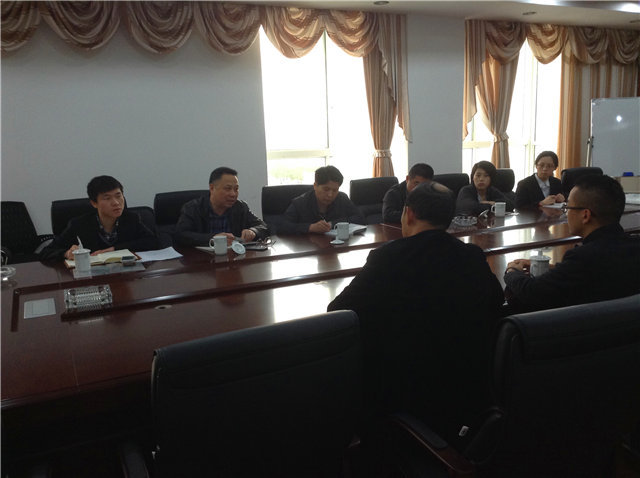 陪同平湖市科技局領導走訪新倉鎮(zhèn)企業(yè)